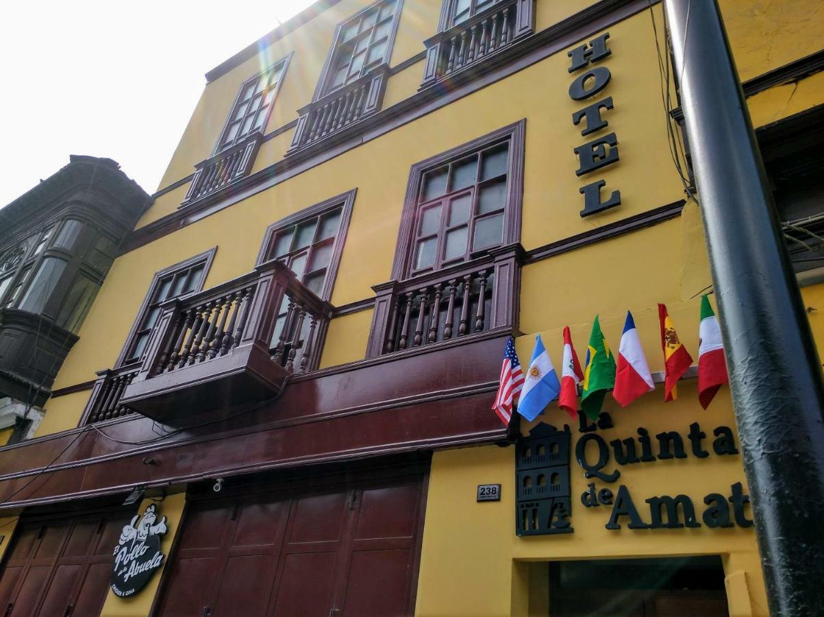 Hotel La Quinta De Amat Lima Zewnętrze zdjęcie
